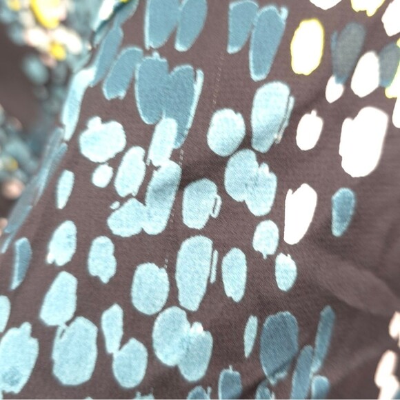 Torrid Midi Dress Flutter Sleeve Ruffles Pockets Abstract Party Wedding 2X - Picture 14 of 15